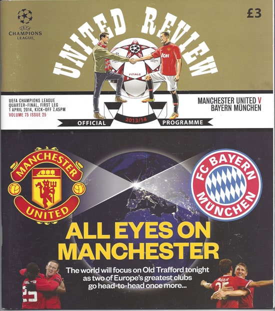 Manchester United FC v Bayern Munich/Munchen